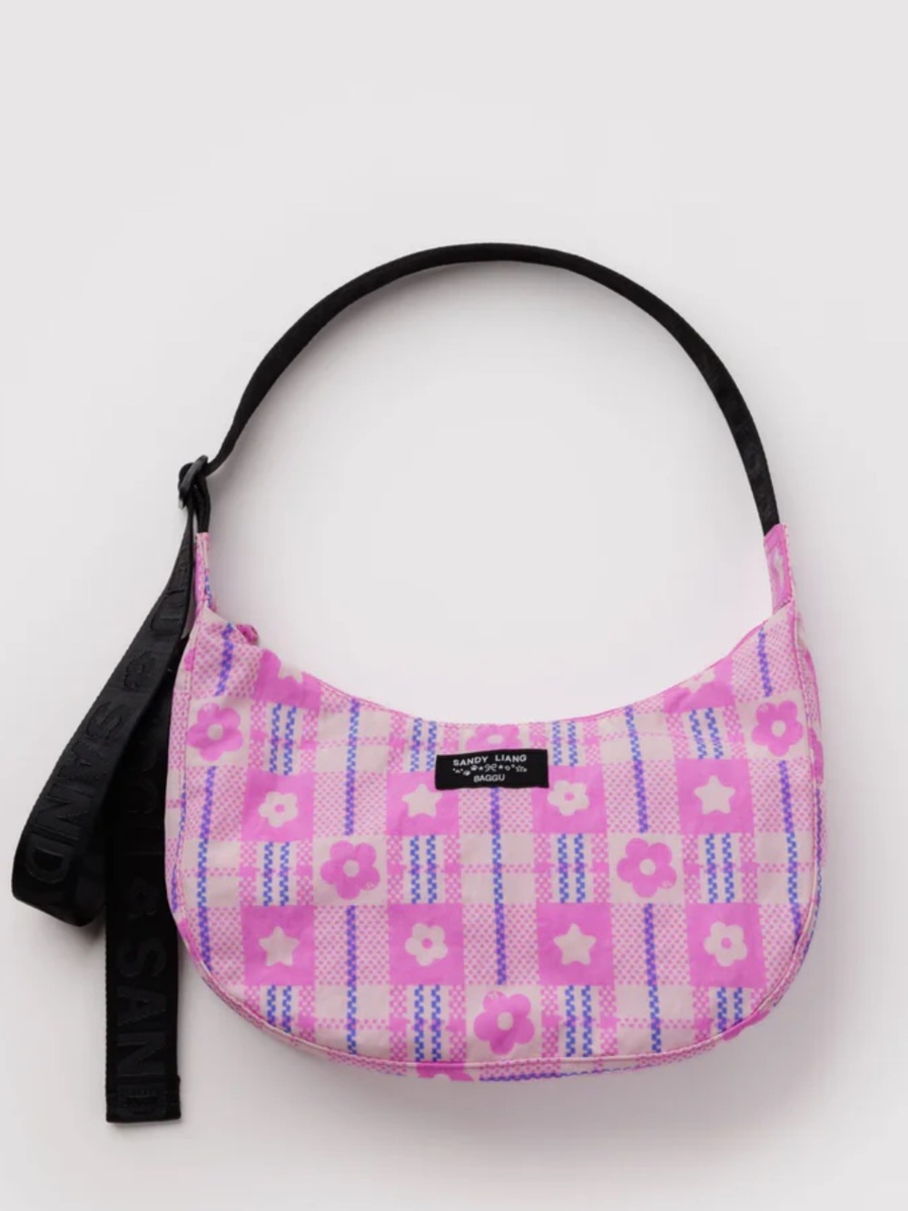 BAGGU Medium Nylon Crescent Bag